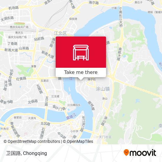 卫国路 map