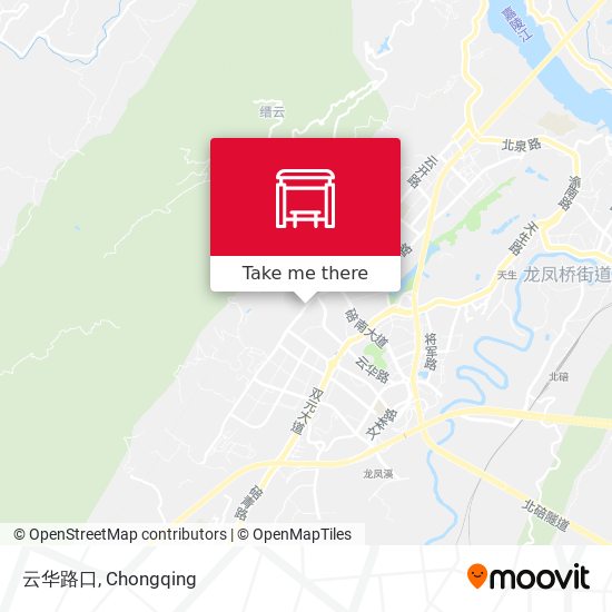 云华路口 map