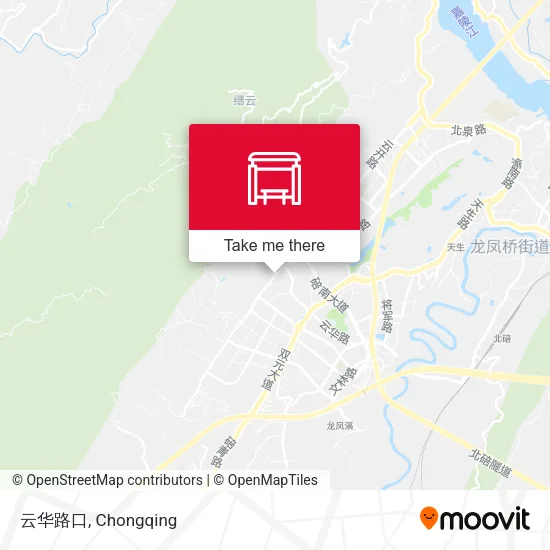 云华路口 map