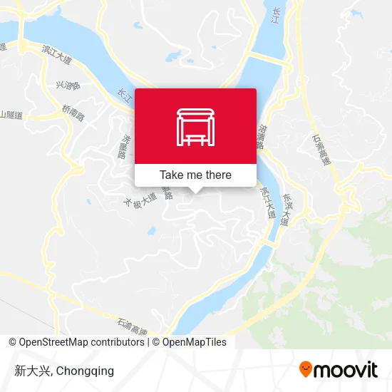 新大兴 map