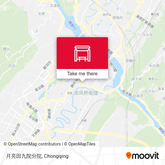 月亮田九院分院 map