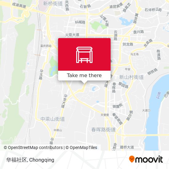 华福社区 map