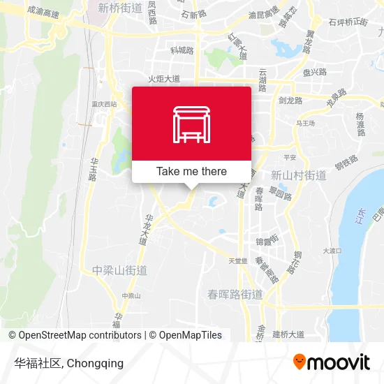 华福社区 map