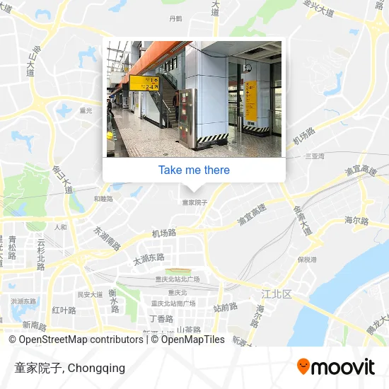 童家院子 map