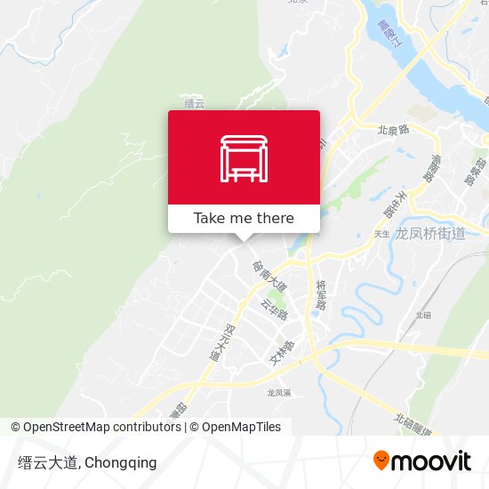 缙云大道 map