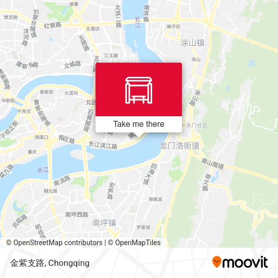 金紫支路 map