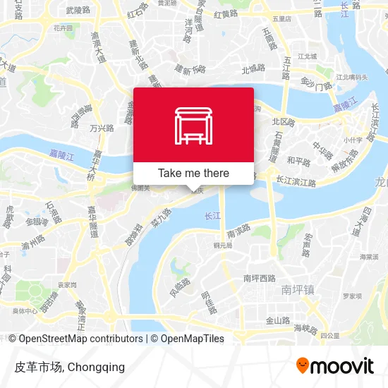 皮革市场 map