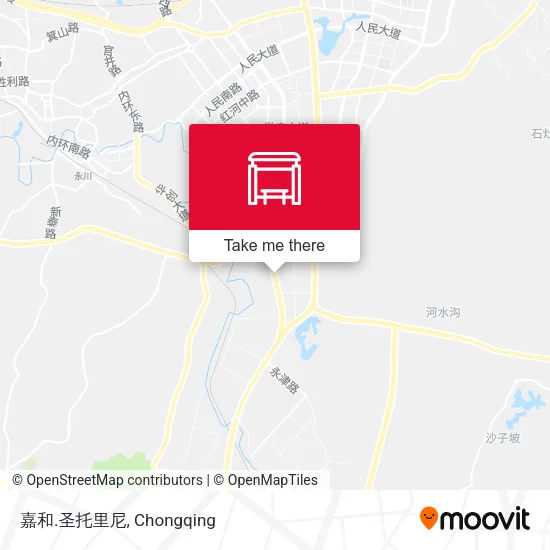 嘉和.圣托里尼 map