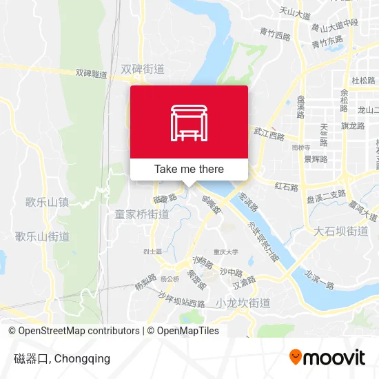 磁器口 map
