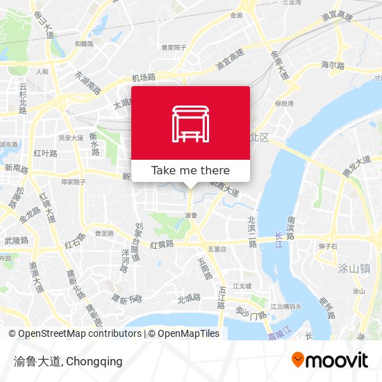 渝鲁大道 map