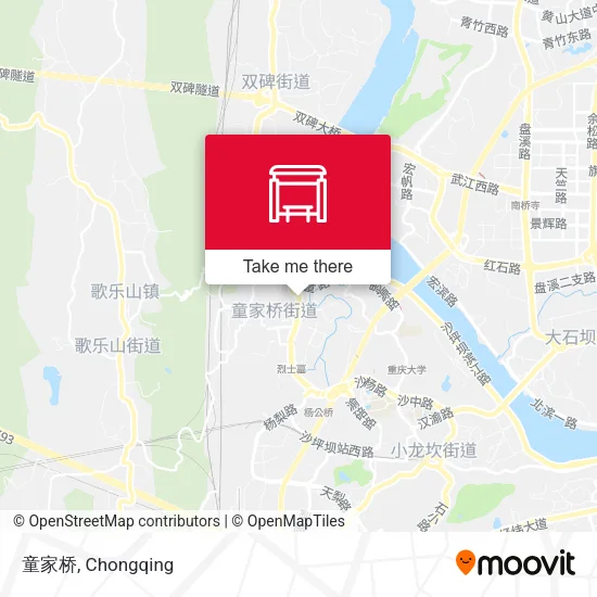 童家桥 map