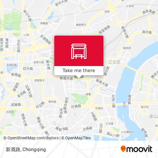 新溉路 map