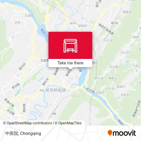 中医院 map