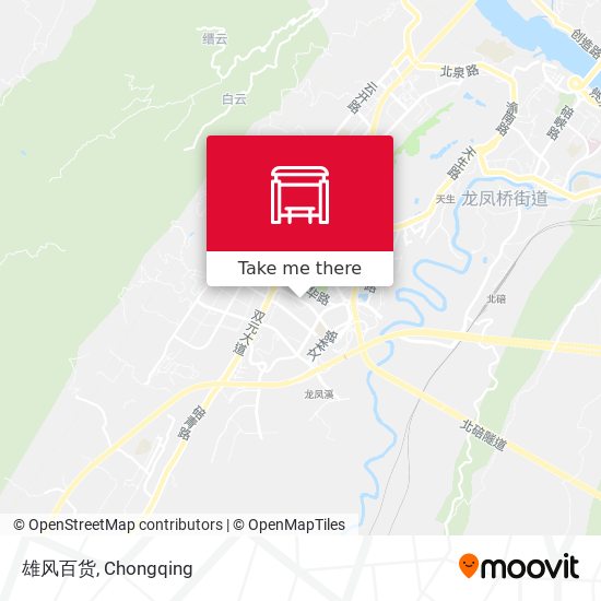雄风百货 map