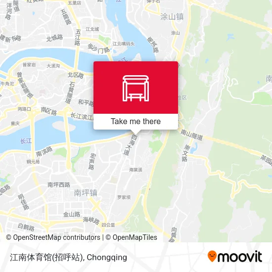 江南体育馆(招呼站) map