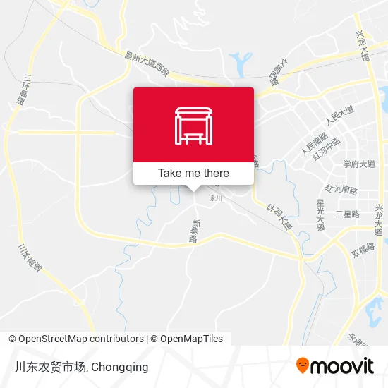 川东农贸市场 map