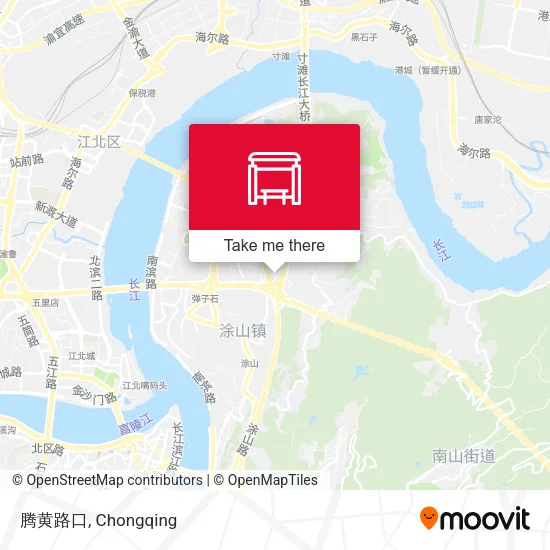 腾黄路口 map