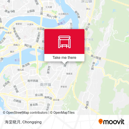 海棠晓月 map