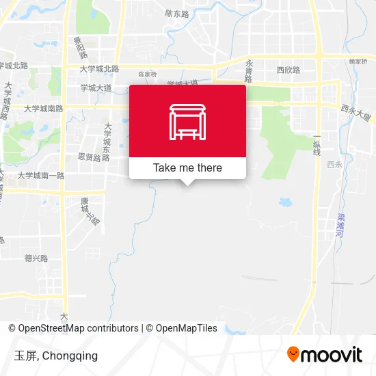 玉屏 map