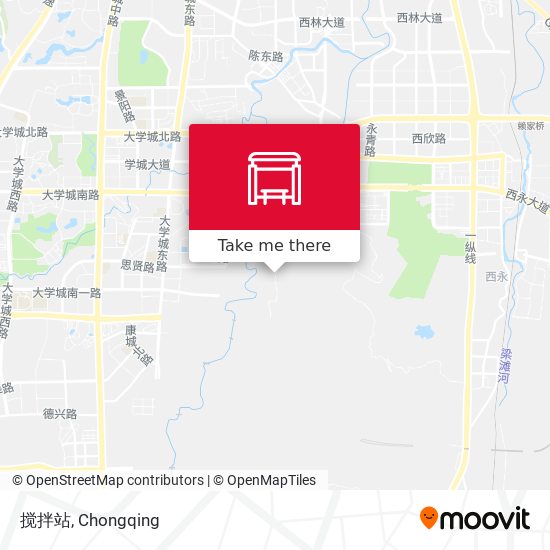 搅拌站 map