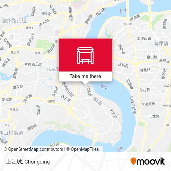 上江城 map
