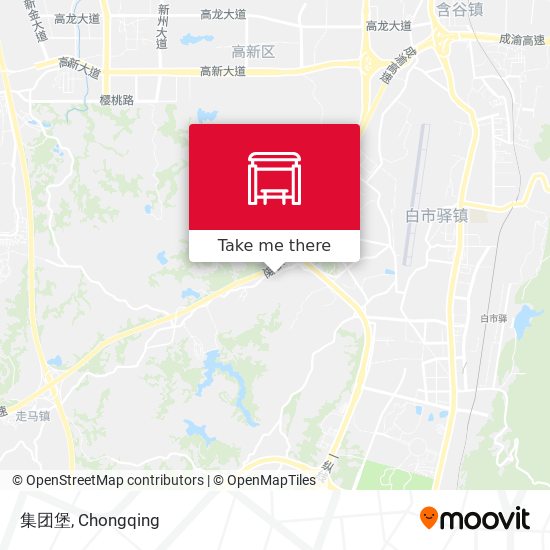 集团堡 map