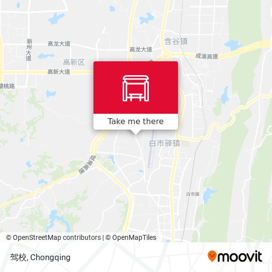 驾校 map