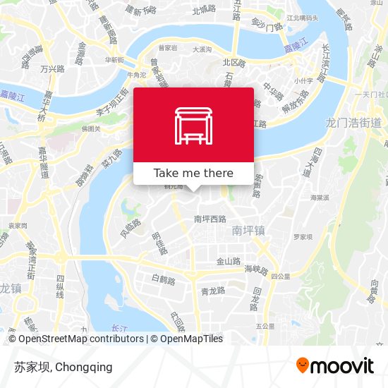 苏家坝 map