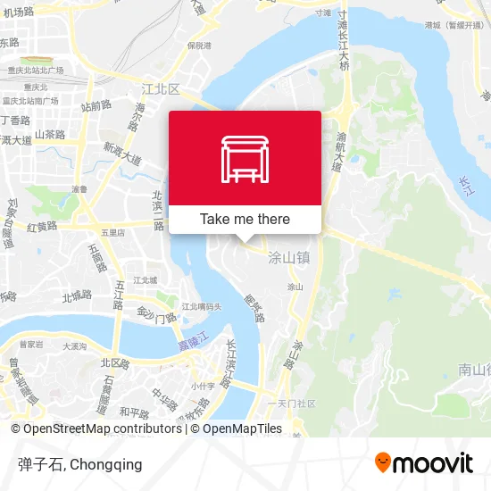 弹子石 map