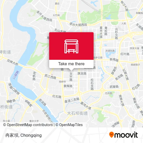冉家坝 map