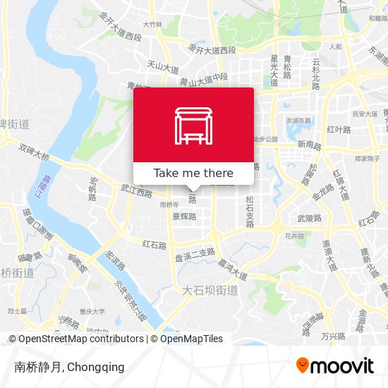 南桥静月 map