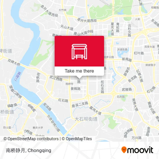 南桥静月 map