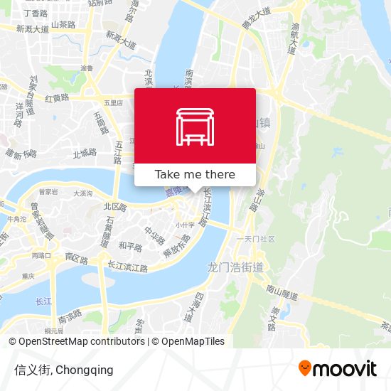 信义街 map