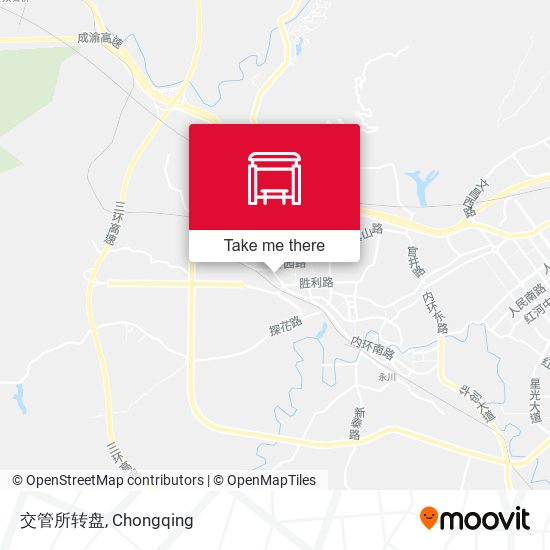 交管所转盘 map