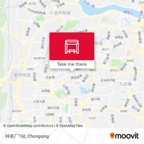 钟表厂1站 map