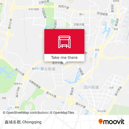 鑫城名都 map