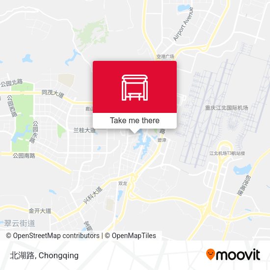 北湖路 map