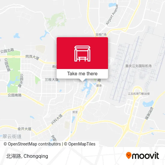 北湖路 map