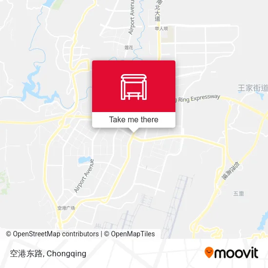 空港东路 map