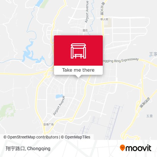 翔宇路口 map