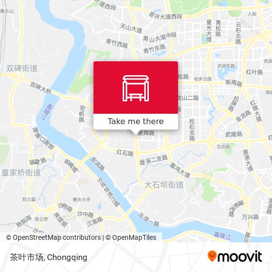 茶叶市场 map