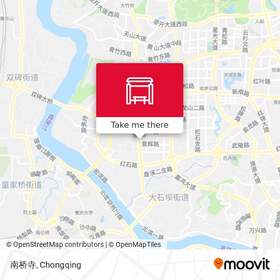 南桥寺 map