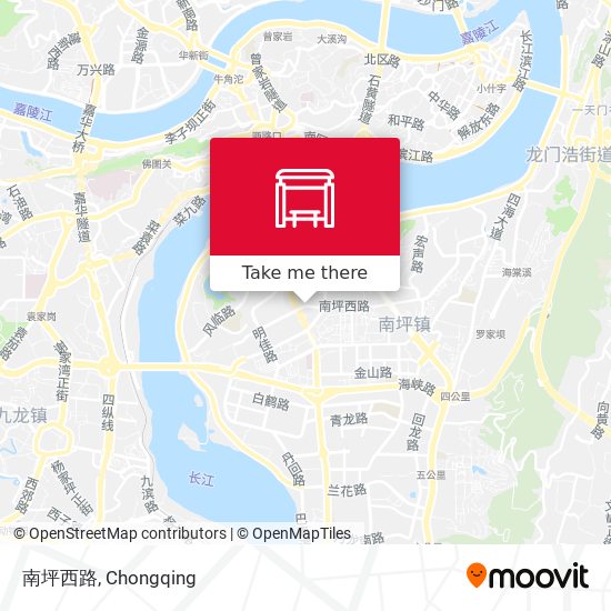 南坪西路 map