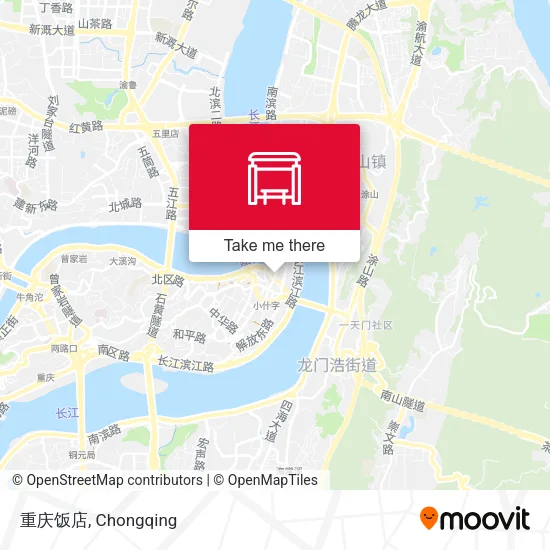 重庆饭店 map