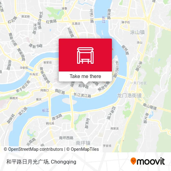和平路日月光广场 map