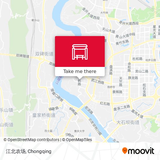 江北农场 map