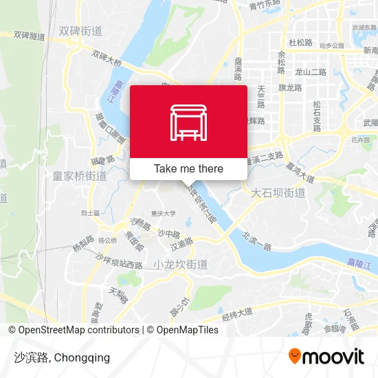 沙滨路 map