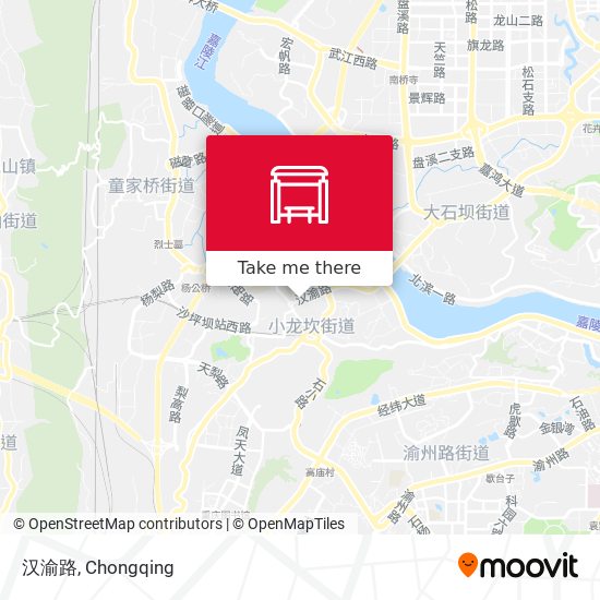 汉渝路 map