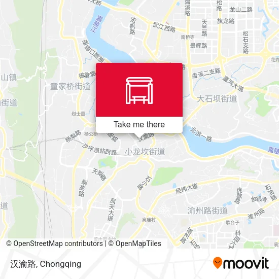 汉渝路 map