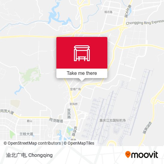 渝北广电 map